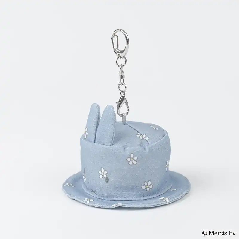 miffy ミッフィー MIFFY BLUE FLOWER ハットチャーム ブルー/MIFF-212H